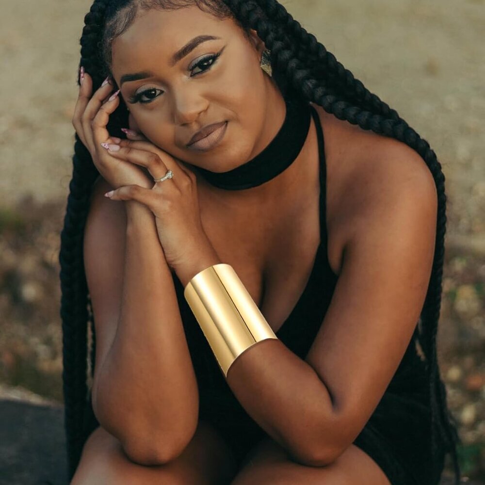 Minimalist Open Cuff Bracelets Set - Adjustable W… - image 6